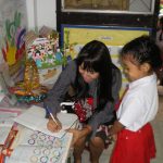 การเรียนการสอนของนักเรียน โรงเรียนอนุบาลระพีพรรณ นนทบุรี